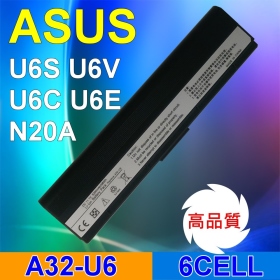 ASUS A32-U6 副廠電池 10.8V~11.1V 5200mAh (高品質 日韓系電芯)