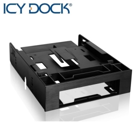 ICY DOCK 2.5+3.5吋轉5.25吋轉接套件