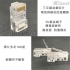 CAT 5e RJ45 8P8C 三叉單件式單排網路水晶頭 傳導速度快/耐拔插/訊號穩定