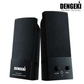DENGEKI電擊多媒體USB喇叭
(SK-669BK)