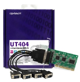 UPTECH-UT404 4-Port RS-232擴充卡