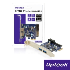 UTB251 4-Port USB 3.0擴充卡