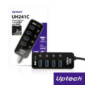 UH241C 5-Port充電埠 USB 3.0 Hub集線器