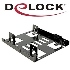 Delock 3.5轉2.5吋x2硬碟轉接架(雙層)鐵製