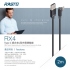 E-books RSATO RX4 TypeC 鋁合金L型充電傳輸線 2M